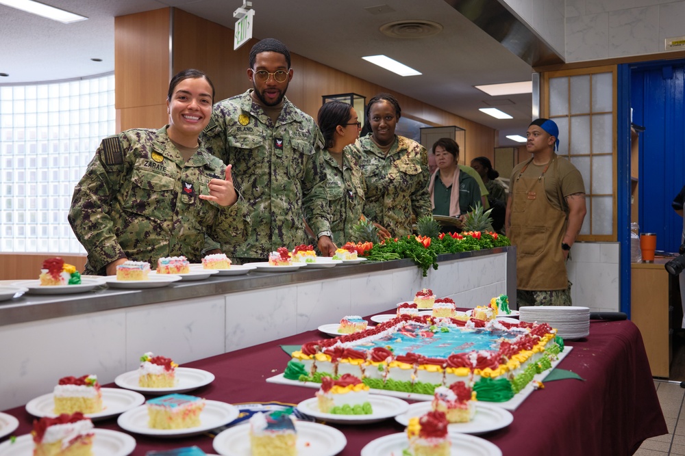 CFAY Commodore Matthew C. Perry General Mess Hosts Open Galley