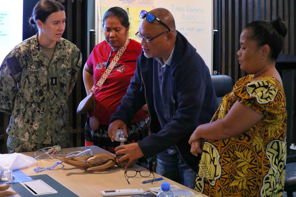Pacific Partnership 2025 multinational Medical Team Conducts Medical Training in Chuuk August 19, 2025