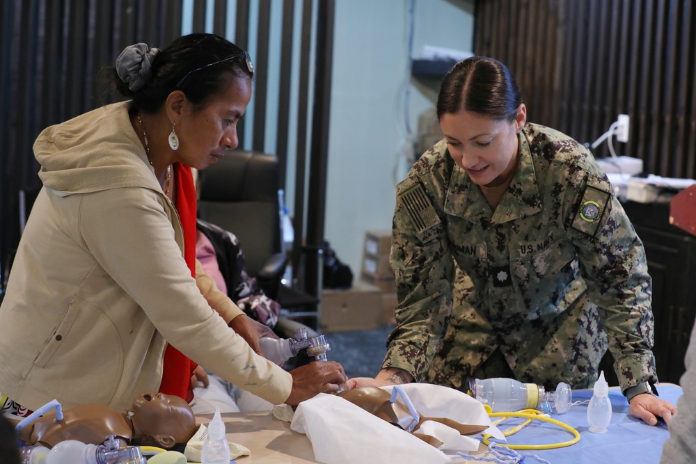 Pacific Partnership 2025 multinational Medical Team Conducts Medical Training in Chuuk August 19, 2025