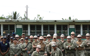 Pacific Partnership 2025 Multinational Partners Participate in a Community Relations Event in Chuuk, Federated States of Micronesia, August 2025