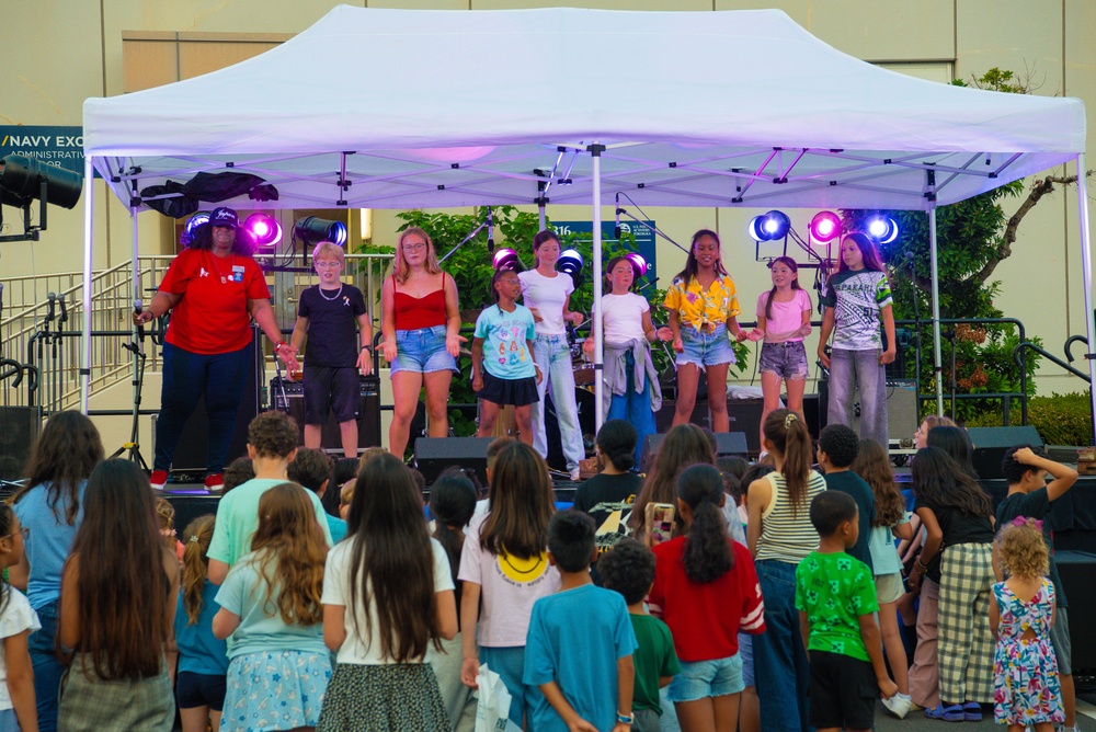 CFAY MWR Joins Yokosuka NEX Co-Hosting Annual Back-to-School Block Party