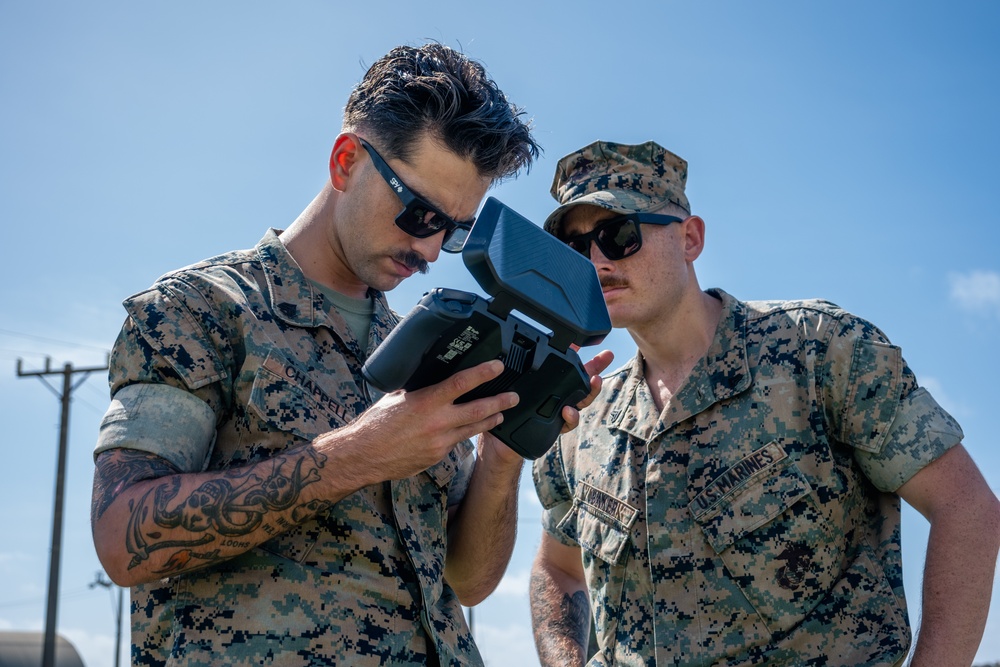 U.S. Marines Practice UAS Operations