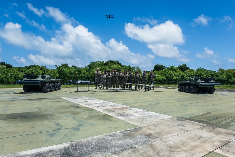 U.S. Marines Practice UAS Operations