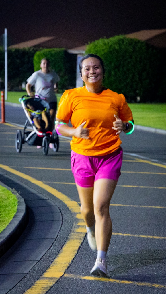 CFAY MWR Hosts Glow Run