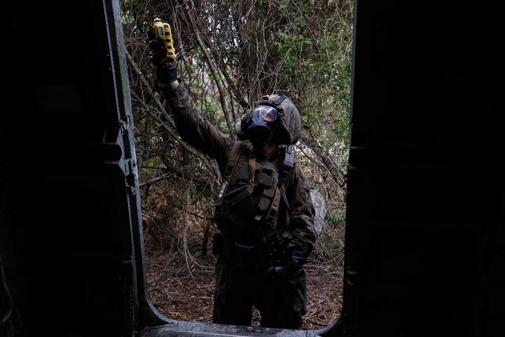 Marine Wing Support Squadron 174 hosts exercise Toxic Swell 25