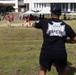 HMLA-169 Marines play baseball with local youth baseball team