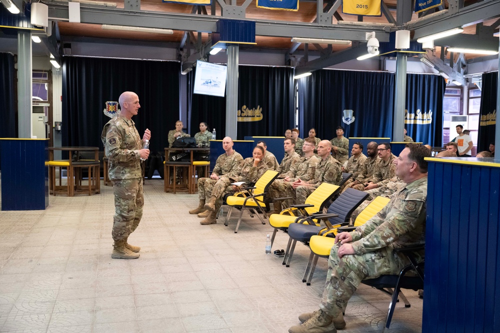 CMSAF visits Incirlik AB and engages with Airmen
