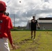 HMLA-169 Marines play baseball with local youth baseball team
