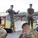 2nd Lt. Jackson teaches MWHS-1 Marines about M240B machine gun