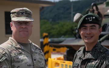 ROK Army General visits 1-38 Soldiers
