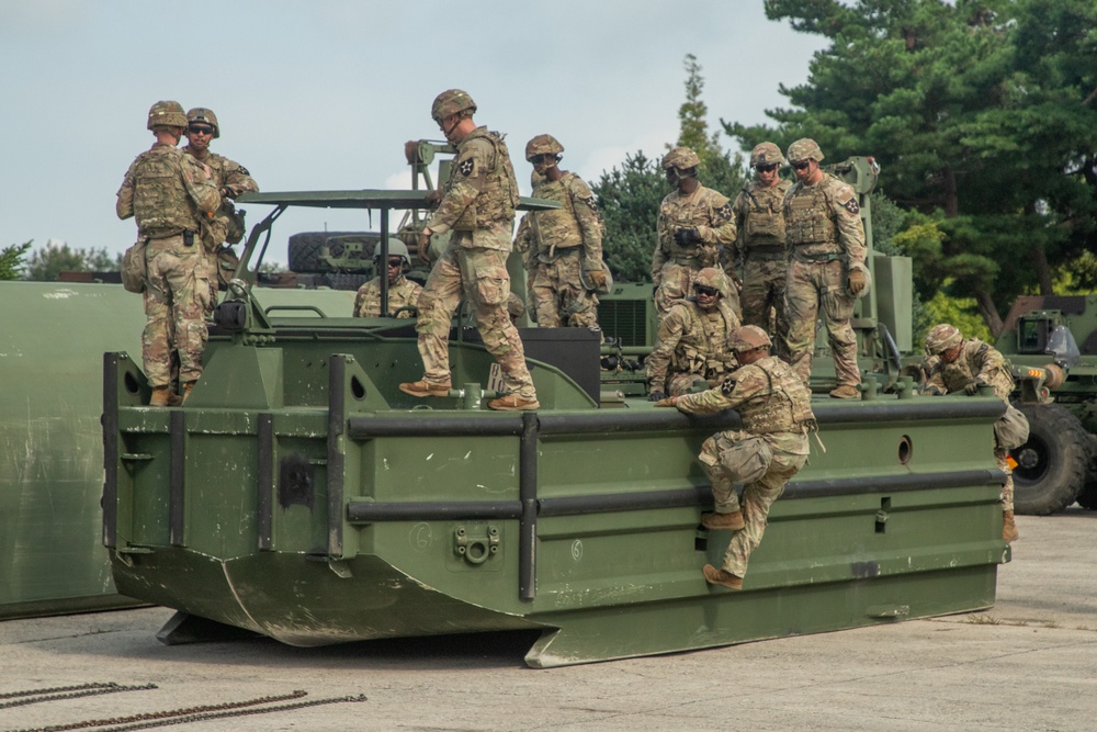 Ulchi Freedom Shield 25 Water Crossing Training