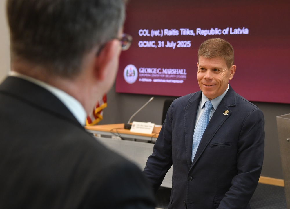 Latvia’s First Alumni Scholar Explores EU Border Security and Integrated Deterrence