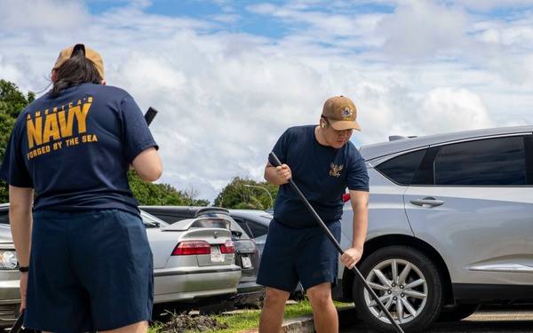 George Washington Sailors Participate in Community Relations Project
