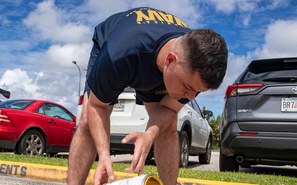 George Washington Sailors Participate in Community Relations Project