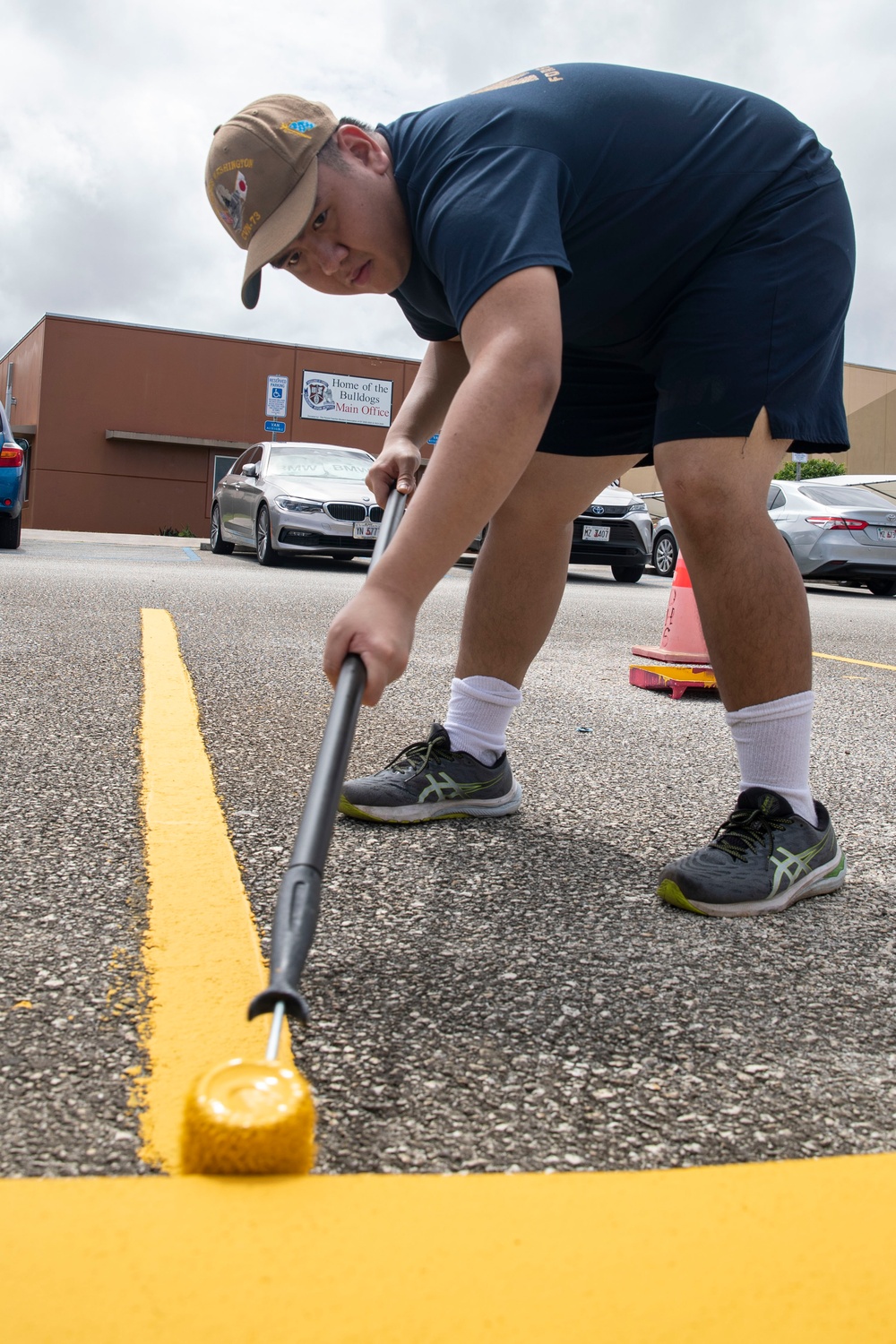 George Washington Sailors Participate in Community Relations Project
