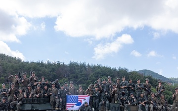 3d LAR Show and Tell with ROK Marines, M240B Live-Fire Training During KMEP 25.2