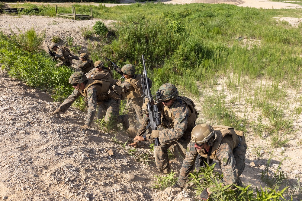 3d LAR Show and Tell with ROK Marines, M240B Live-Fire Training During KMEP 25.2