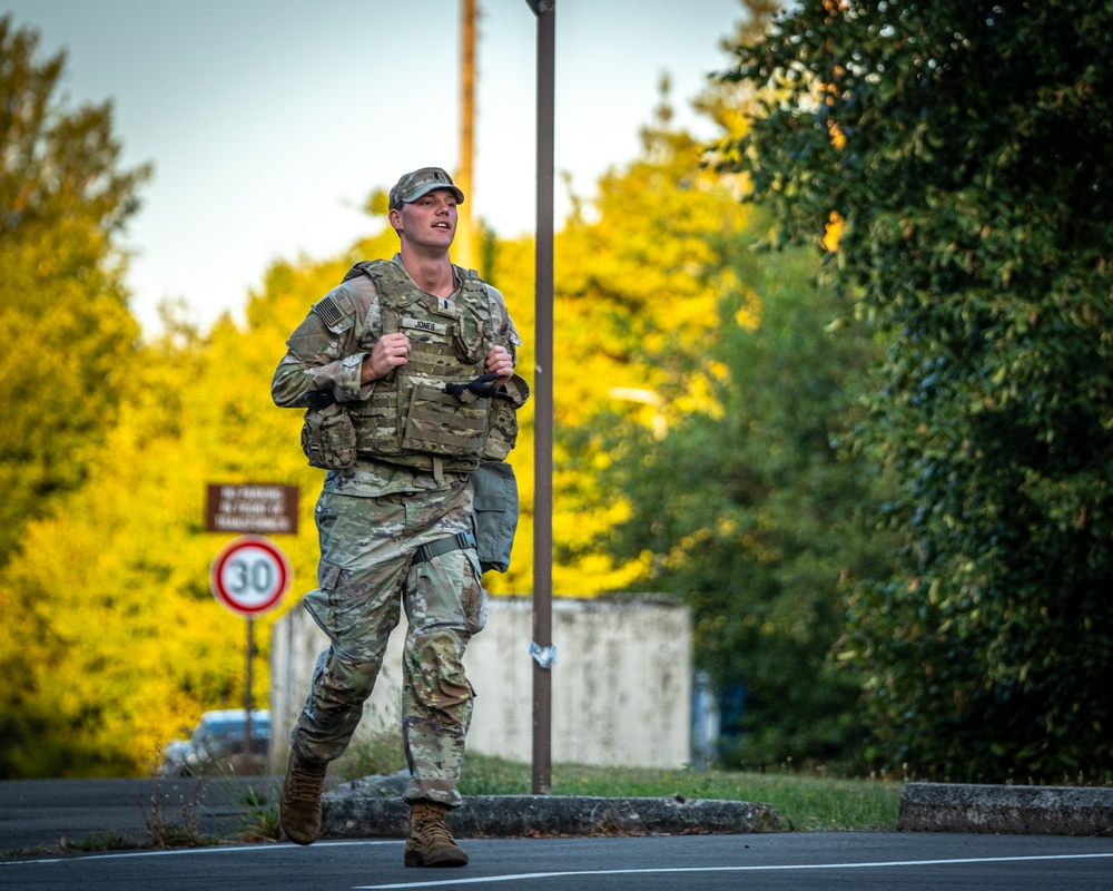 Defendimus soldiers conduct an Emergency Deployment Readiness Exercise at Sembach Kaserne