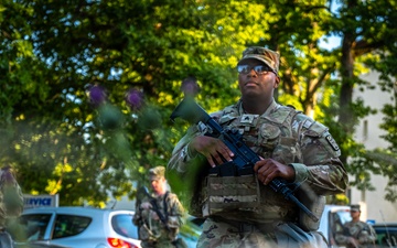 Defendimus soldiers conduct an Emergency Deployment Readiness Exercise at Sembach Kaserne