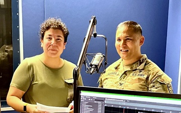 Behavioral health experts conduct interview with American Forces Network to discuss suicide prevention