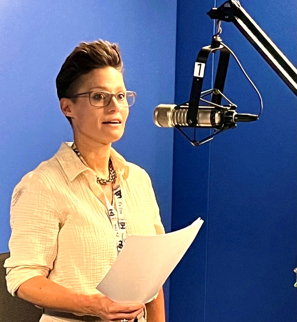 Behavioral health experts conduct interview with American Forces Network to discuss suicide prevention
