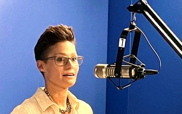 Behavioral health experts conduct interview with American Forces Network to discuss suicide prevention