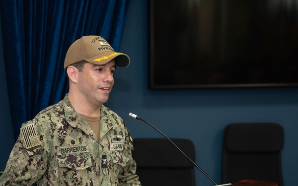 Task Force 59 Holds Change of Command Ceremony