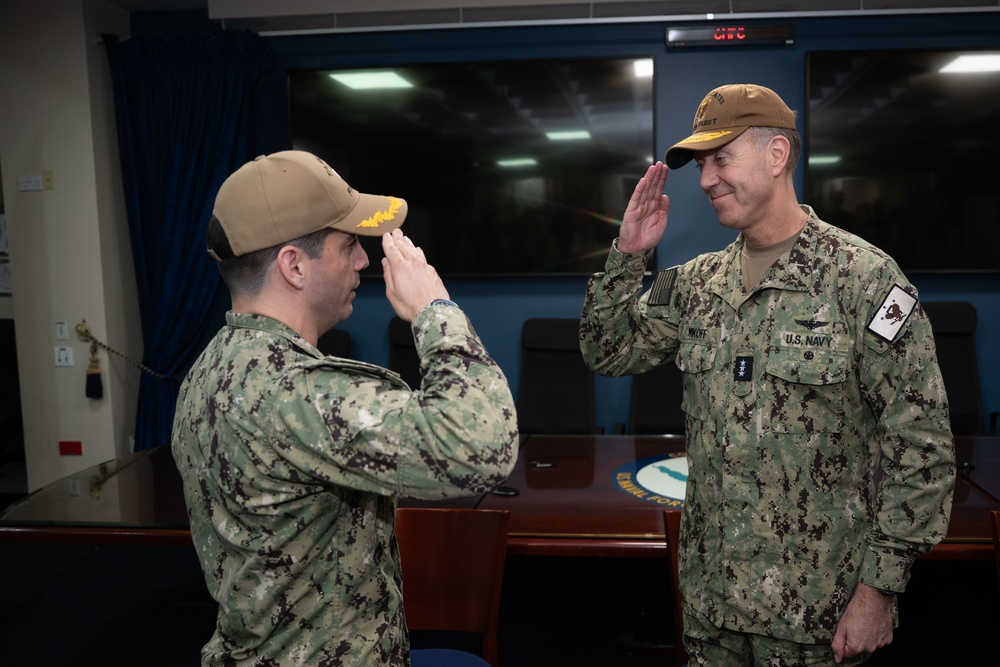 Task Force 59 Holds Change of Command Ceremony