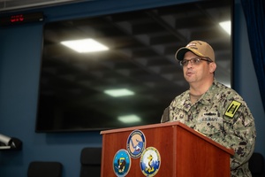 Eagle Rota Newscast, Unmanned Surface Vessel transits Strait of Hormuz with U.S. Coast Guard