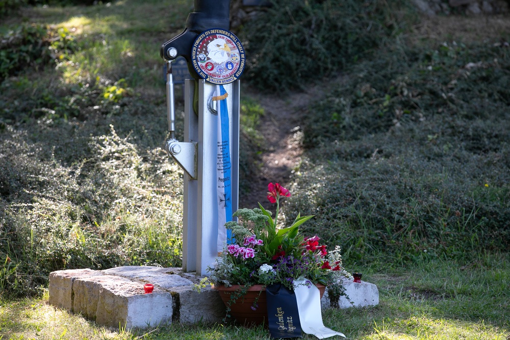 Memorial Service Held in Pegnitz for Fallen Soldiers