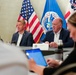 Commissioner Rodney S. Scott address attendees of the U.S. Border Patrol Chiefs Conference