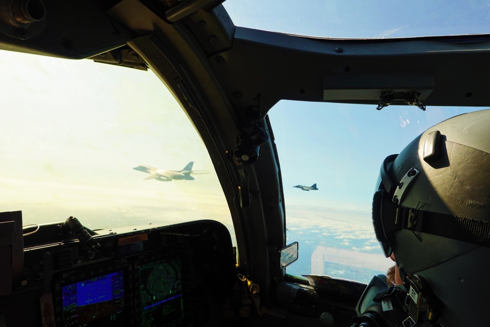 U.S., Allied aircraft fly together over Riga, Latvia – demonstrate readiness and unity
