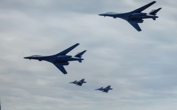 U.S., Allied aircraft fly together over Riga, Latvia – demonstrate readiness and unity