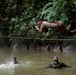 U.S. Marines and Panamanians conduct river crossing