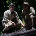 U.S. Marines and Panamanians conduct river crossing