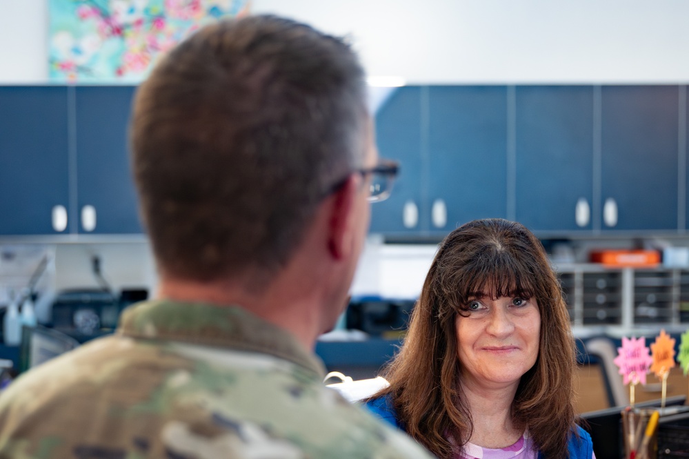 Deborah Whites 40th anniversary working at the child development center at F.E. Warren Air Force Base