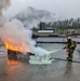 Soldier Firefighters Fight the Blaze
