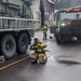 Soldier Firefighters Fight the Blaze