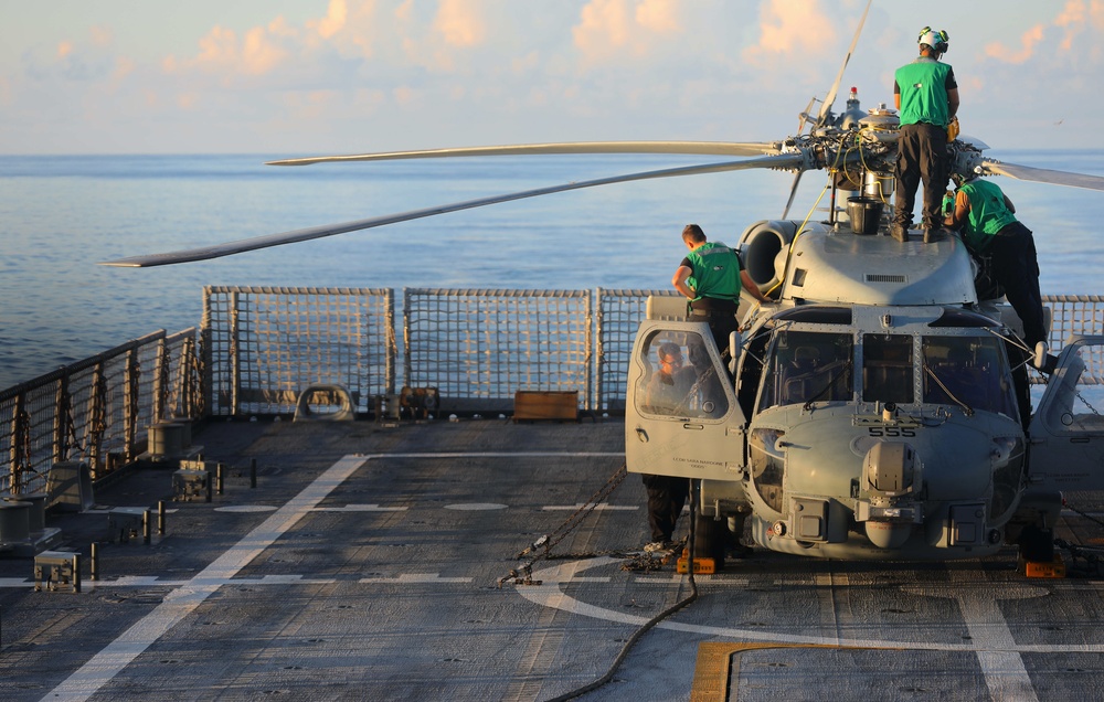 USS St. Louis Daily Operations