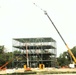 Structural steel framing, foundation work in full swing for $55.75 million Collective Training Officer Quarters Project at Fort McCoy as August continues