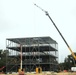Structural steel framing, foundation work in full swing for $55.75 million Collective Training Officer Quarters Project at Fort McCoy as August continues