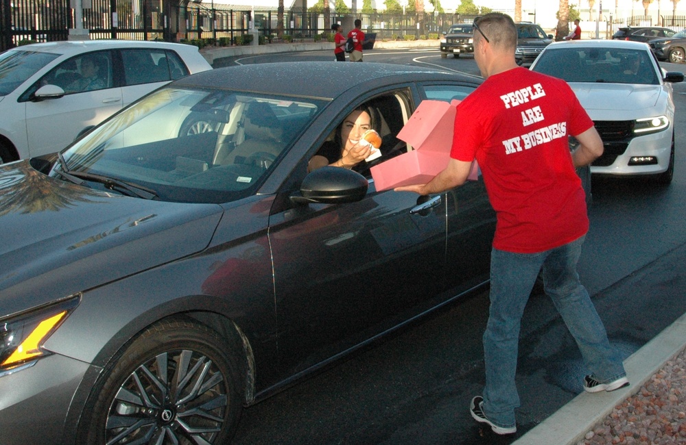 Operation Donut Drop: LA AFB Kicks Off the Day with Sweet Gratitude