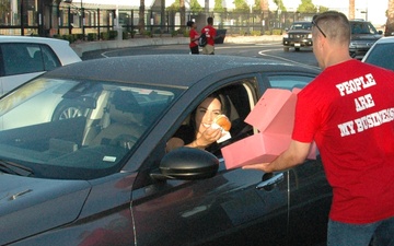Operation Donut Drop: LA AFB Kicks Off the Day with Sweet Gratitude