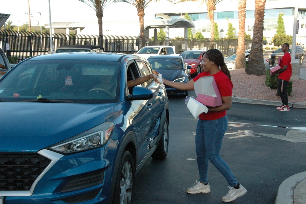 Operation Donut Drop: LA AFB Kicks Off the Day with Sweet Gratitude