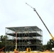 Structural steel framing, foundation work in full swing for $55.75 million Collective Training Officer Quarters Project at Fort McCoy as August continues