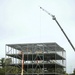 Structural steel framing, foundation work in full swing for $55.75 million Collective Training Officer Quarters Project at Fort McCoy as August continues