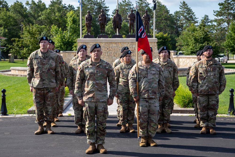 181st MFTB HHC Change of Responsibility