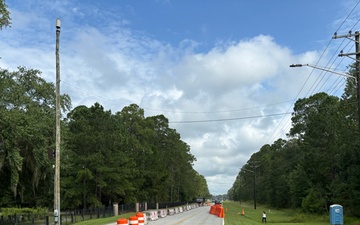 Fort Stewart mission partners come together to repair vital road