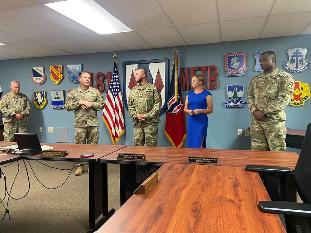 181st MFTB Promotes Soldier