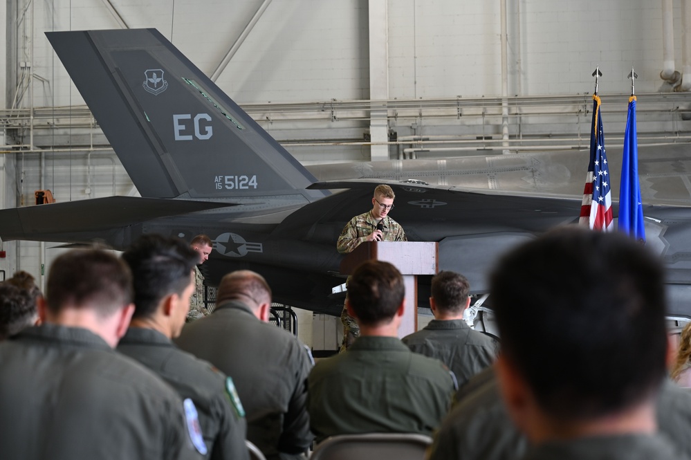 58th FS DCC Ceremony